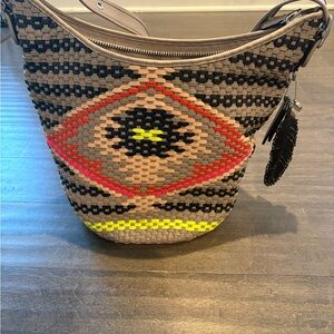 Limited Edition Coach Dreamweaver Luxury Mini Leather Duffle Bag